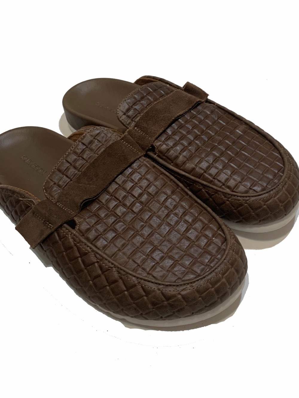 Surgeon Men's Brown Quilted Leather Slip-On Loafers